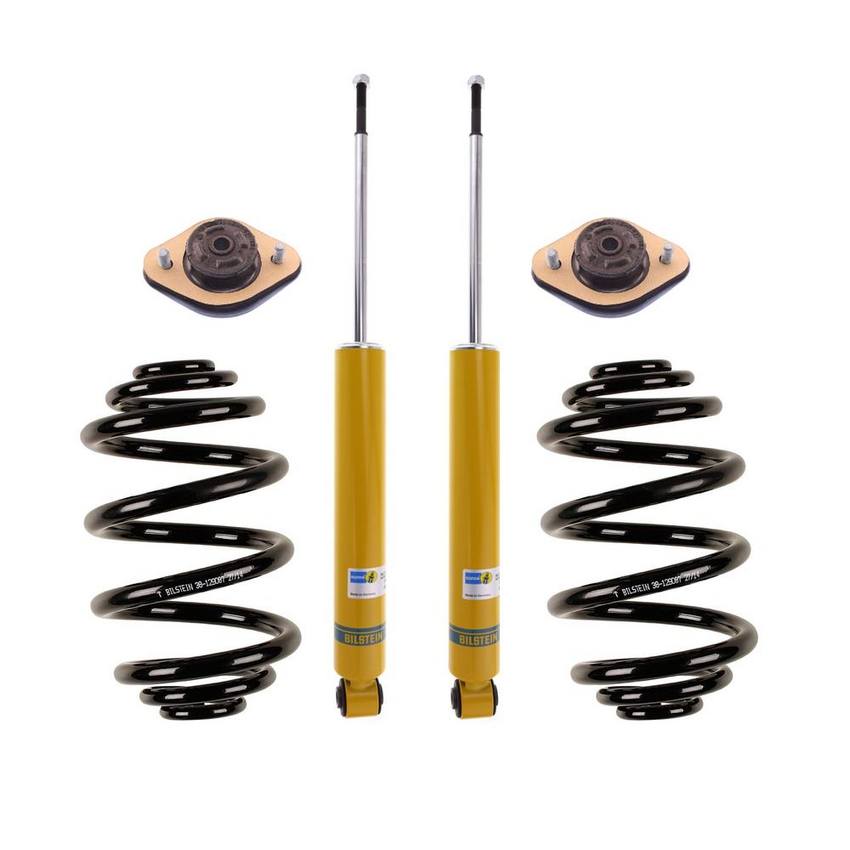 BMW Shock Absorber and Coil Spring Assembly - Rear (Standard Suspension) (B6 Performance) 33526759100 - Bilstein 3817451KIT